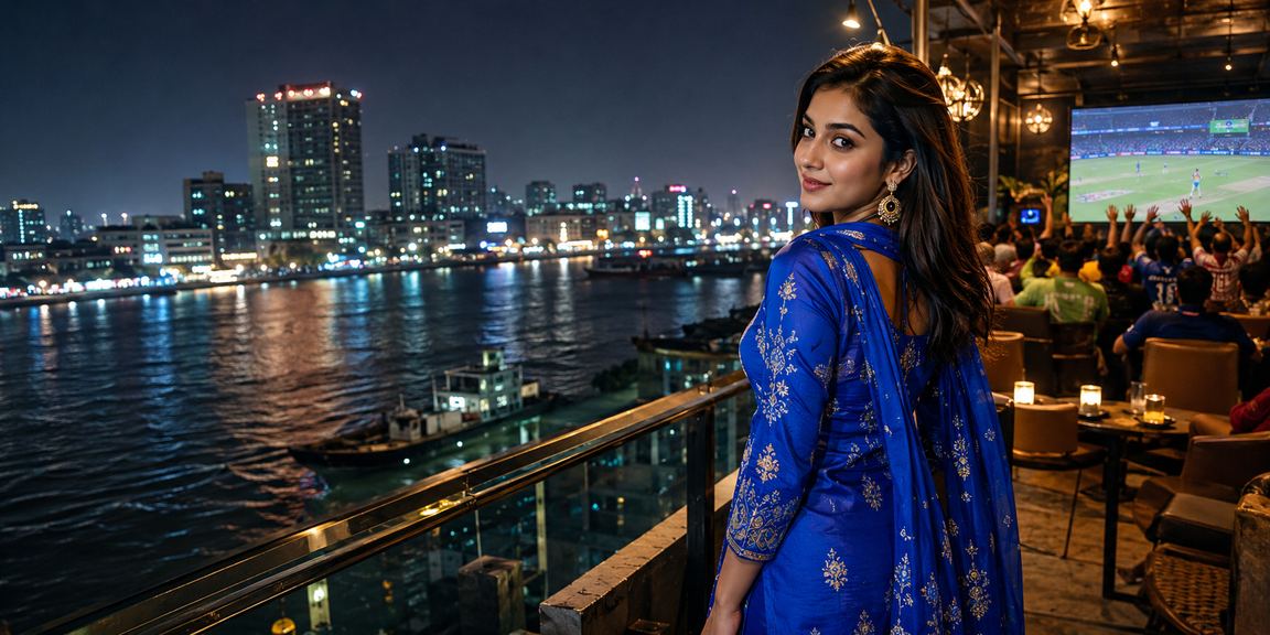 ঢাকায় ক্রিকেট বেটিং উপভোগরত দর্শক